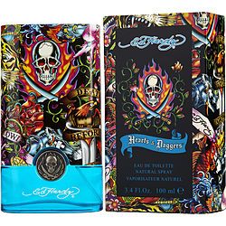 Ed Hardy Hearts & Daggers By Christian Audigier 3.4 Oz