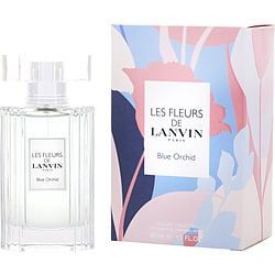 Les Fleurs De Lanvin Blue Orchid By Lanvin 1.7 Oz