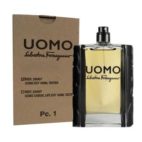 SALVATORE FERRAGAMO UOMO TESTER 3.4 EAU DE TOILETTE SPRAY