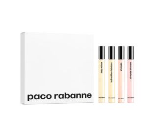 PACO RABANNE 4 PCS EAU DE PARFUM TRAVEL SPRAY SET FOR WOMEN