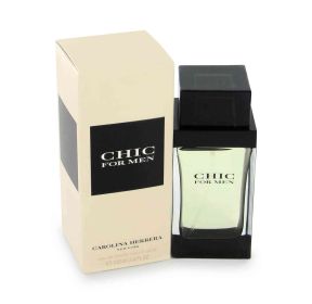 CAROLINA HERRERA CHIC 3.4 EAU DE TOILETTE SPRAY FOR MEN