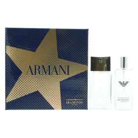 ARMANI EMPORIO DIAMONDS 2 PCS SET FOR MEN