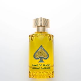 JO MILANO PARIS GAME OF SPADES YELLOW SAPPHIRE 3 OZ PARFUM SPRAY