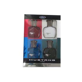 MUSTANG 4 X 0.5 EAU DE TOILETTE SPRAY SET FOR MEN