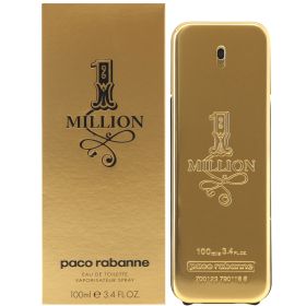 PACO RABANNE ONE MILLION 3.4 EAU DE TOILETTE SPRAY FOR MEN