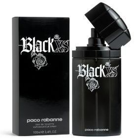 PACO RABANNE BLACK XS 3.4 EAU DE TOILETTE SPRAY FOR MEN (OLD PACKING)