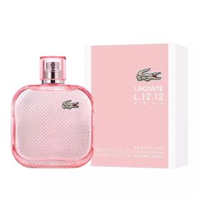 LACOSTE L.12.12 ROSE SPARKLING 3.3 EAU DE TOILETTE SPRAY FOR WOMEN