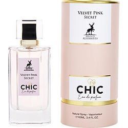 Maison Alhambra Chic Velvet Pink Secret By Maison Alhambra 3.4 Oz