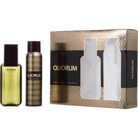 QUORUM by Antonio Puig EDT SPRAY 3.4 OZ & DEODORANT SPRAY 5 OZ