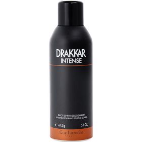 DRAKKAR INTENSE by Guy Laroche BODY SPRAY 5.8 OZ