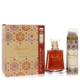 Lattafa Raghba by Lattafa Eau De Parfum Spray Plus 1.7 oz Deodorant Spray