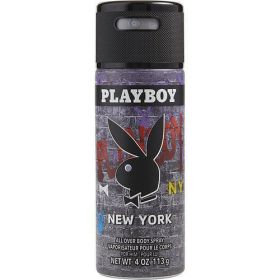 PLAYBOY NEW YORK by Playboy BODY SPRAY 4 OZ