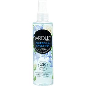 YARDLEY by Yardley BLUEBELL & SWEETPEA FRAGRANCE MIST 6.7 OZ