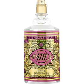 4711 FLORAL COLLECTION by 4711 ROSE EAU DE COLOGNE SPRAY 3.4 OZ *TESTER